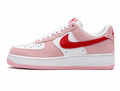 Nike Air Force 1 Low Pink Foam Red Swoosh