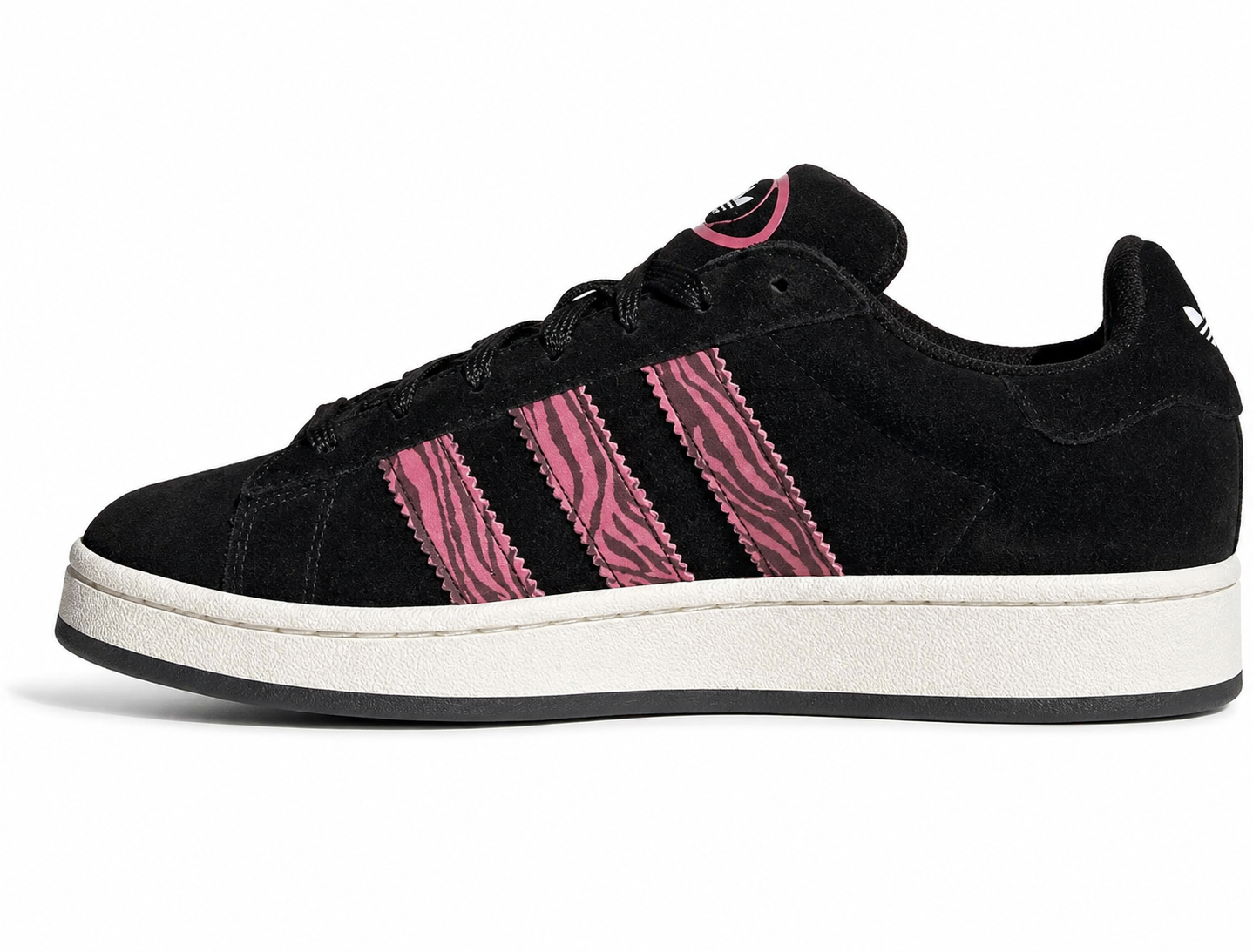 Adidas Campus 00s Core Black Pink Zebra