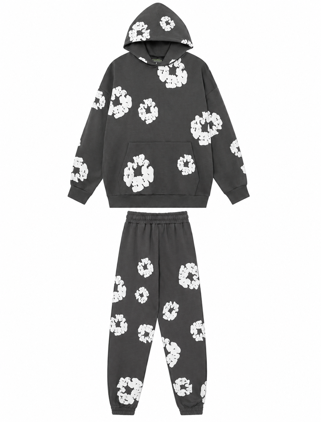 Conjunto Denim Tears Cinza
