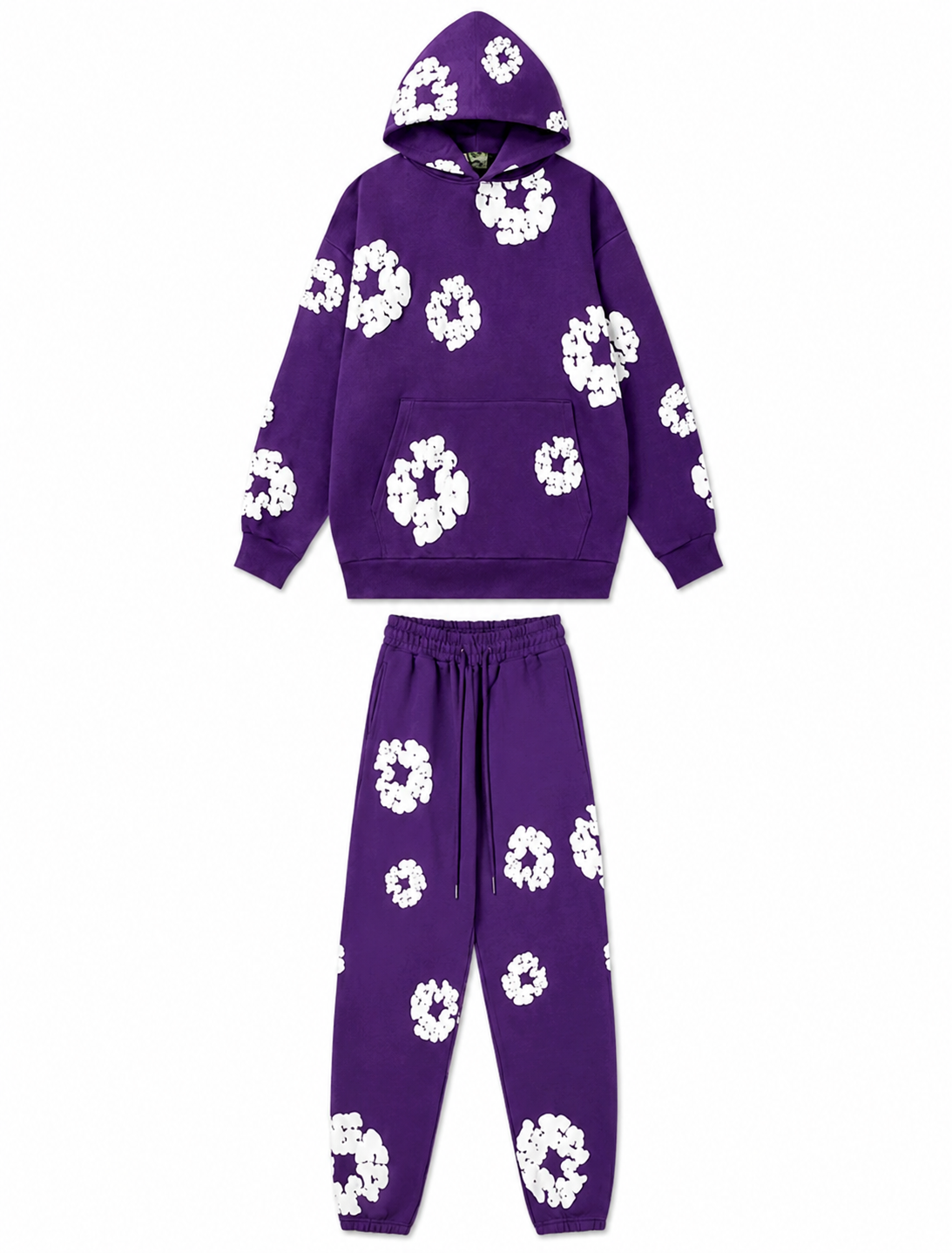 Conjunto Denim Tears Roxo